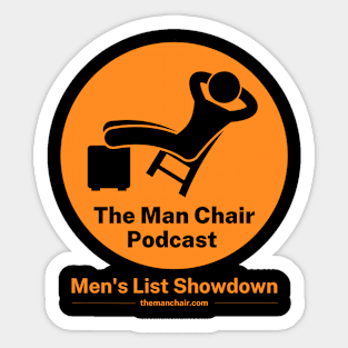 The Man Chair Podcast Sticker